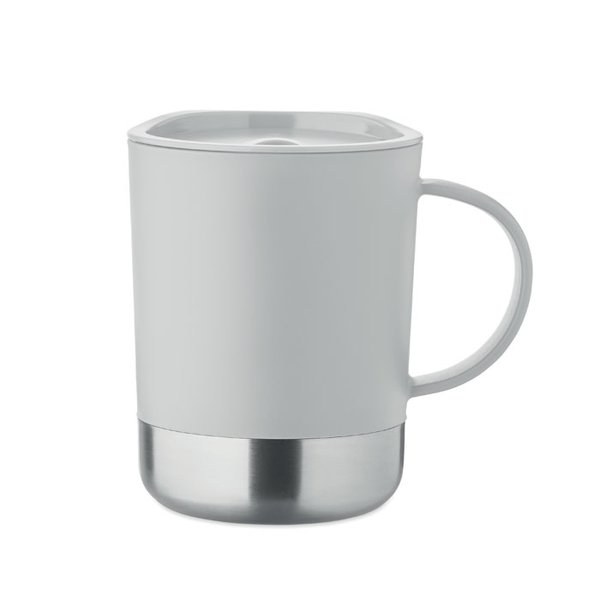 BEAKER Enkelväggig mugg 300 ml - GiftRetail MO2772