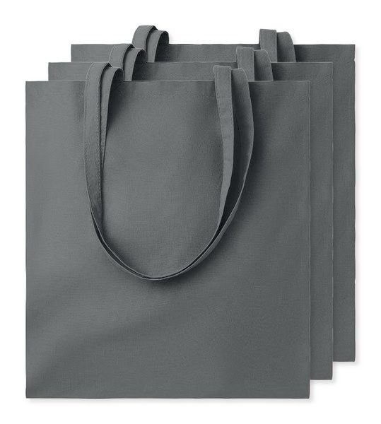 Förpackning med 3 GiftRetail MO9268 - COTTONEL COLOUR + Shopping väska 140 gr/m3