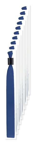 Förpackning med 100 Egotier 94970 - Manipuleringssäkert armband i satin