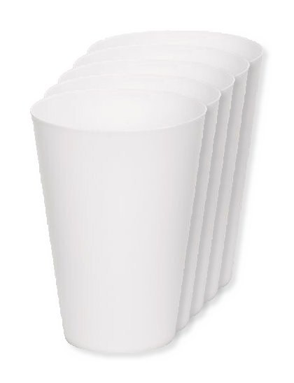 Förpackning med 50 GiftRetail MO6375 - FESTA LARGE Återanvändbar eventkopp 300ml