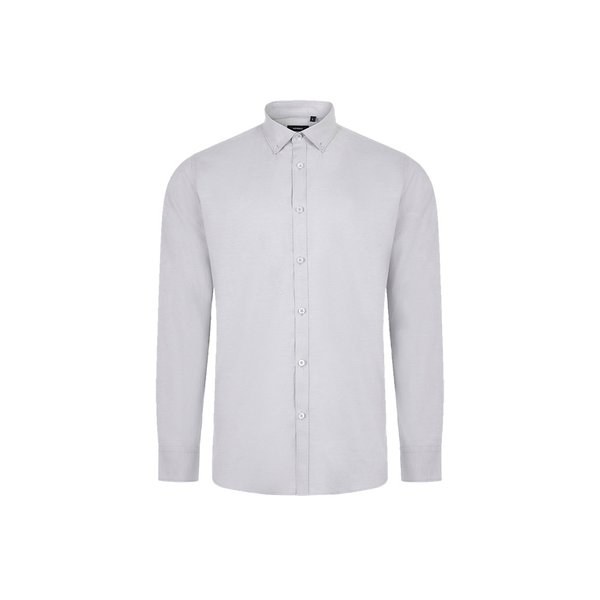 Velilla 36159 - Herr Oxfordskjorta (180 g/m²) i bomull (50 %), polyester (45 %) och elastan (5 %)