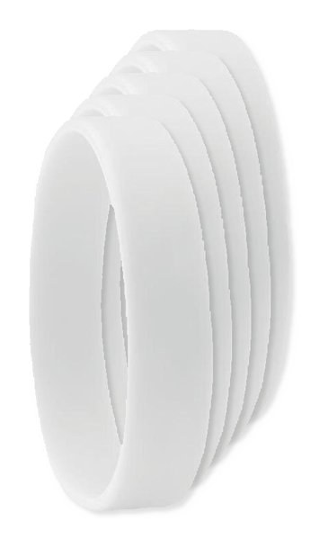 Förpackning med 50 GiftRetail MO8913 - EVENT silikonarmband