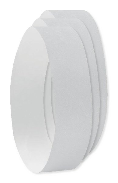 Förpackning med 3 GiftRetail MO8942 - TYVEK Festival armband
