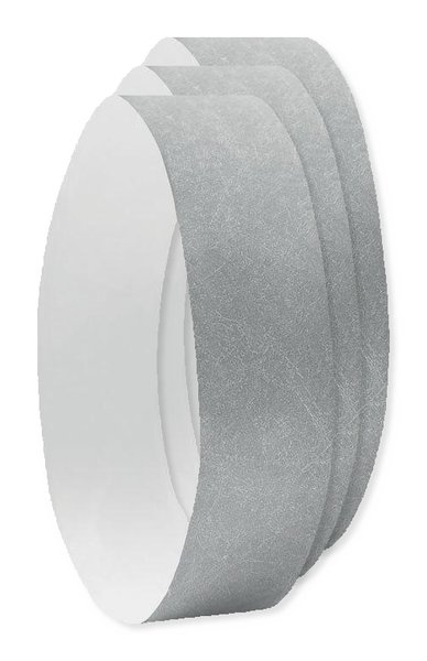 Förpackning med 3 GiftRetail MO8942 - TYVEK Festival armband