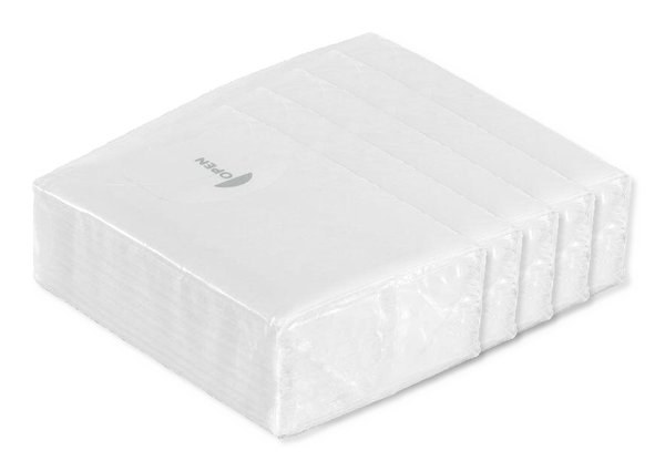 Förpackning med 50 GiftRetail MO8649 - SNEEZIE Mini näsduk paket