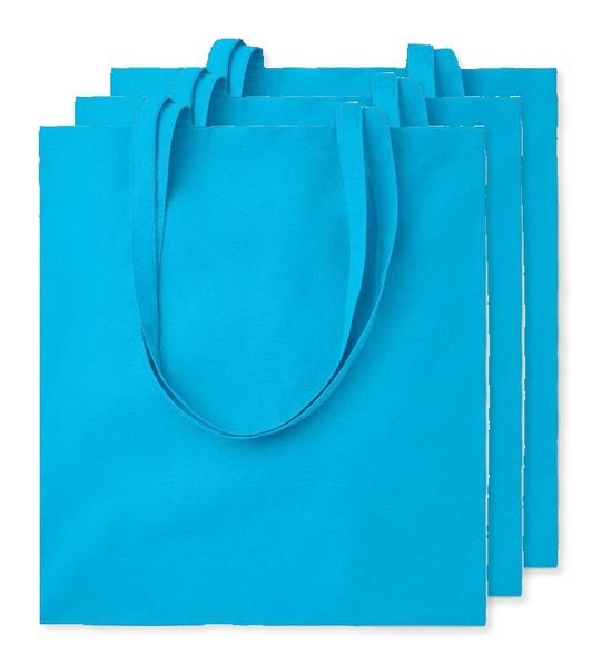 Förpackning med 30 GiftRetail MO9268 - COTTONEL COLOUR + Shopping väska 140 gr/m3