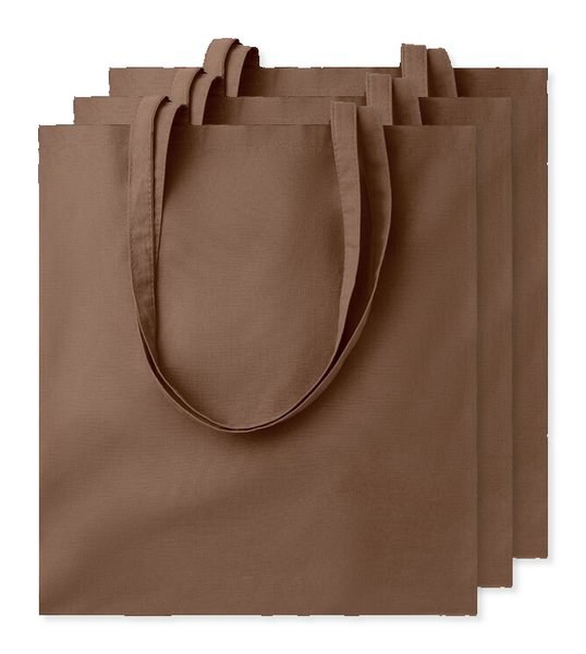 Förpackning med 30 GiftRetail MO9268 - COTTONEL COLOUR + Shopping väska 140 gr/m3