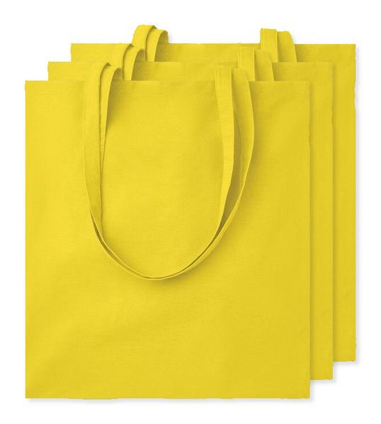 Förpackning med 30 GiftRetail MO9268 - COTTONEL COLOUR + Shopping väska 140 gr/m3
