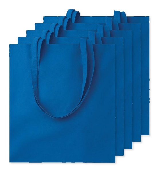 Förpackning med 50 GiftRetail MO9268 - COTTONEL COLOUR + Shopping väska 140 gr/m3