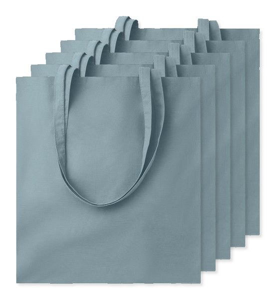 Förpackning med 50 GiftRetail MO9268 - COTTONEL COLOUR + Shopping väska 140 gr/m3