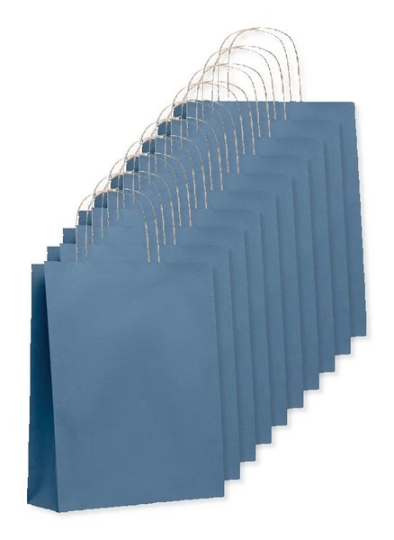 Förpackning med 10 GiftRetail MO6173 - PAPER TONE M Papperskasse Mellan 90 gr/m²