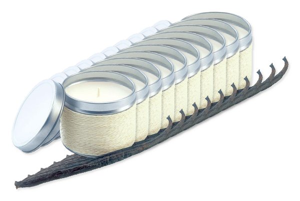 Förpackning med 100 GiftRetail IT2873 - DELICIOUS Doftljus kaffeböna