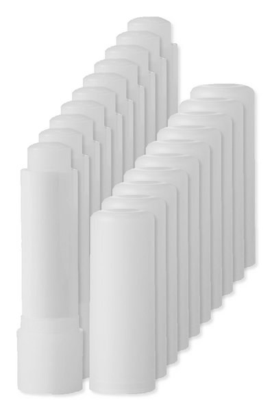 Förpackning med 10 GiftRetail IT2698 - GLOSS Naturlig Färgad Läppbalsam med SPF10 Skydd