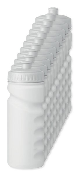 Förpackning med 10 GiftRetail MO9538 - SPOT EIGHT Vattenflaska 500ml