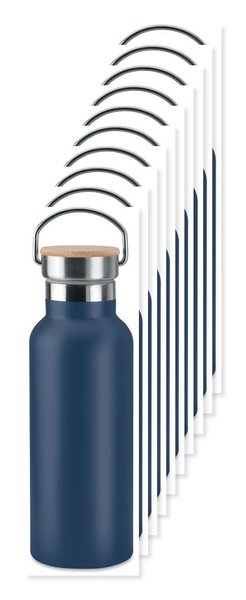Förpackning med 100 GiftRetail MO9431 - HELSINKI Flaska  500 ml