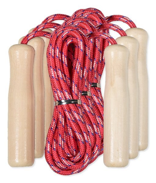 Pack of 30 Goya 38052 - Wooden Handle Jump Rope for All Ages JUMP