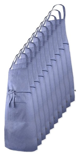Förpackning med 10 Goya 50546 - Förkläde i återvunnen bomull 140gr/m2 WATERFALL