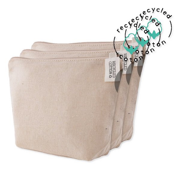 Pack of 30 Goya 50617 - Recycled Cotton Toilet Bag, 140g/m2 TETIAROA