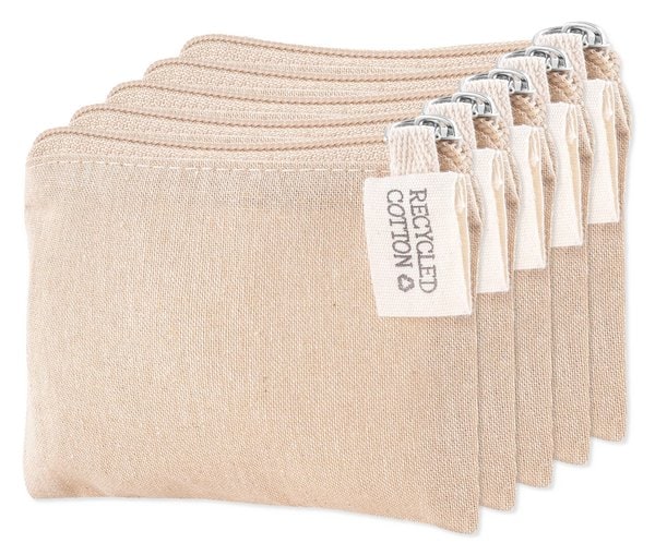 Pack of 5 Goya 53506 - Recycled Cotton Purse - GRS Certified KALA