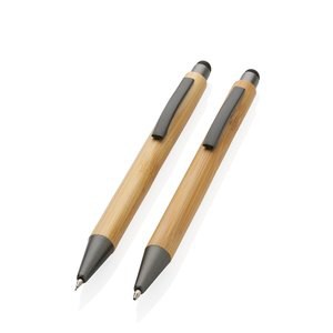 XD Collection P611.10 - Bamboo modern pen set in box