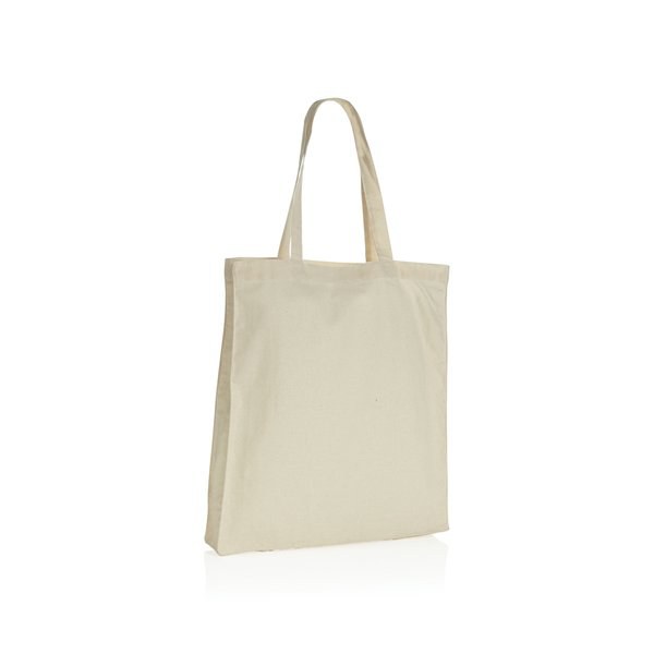 XD Collection P762.64 - Impact AWARE™ shoppingkasse m. bälg återvunnen bomull 145gsm