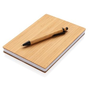 XD Collection P772.15 - A5 Bamboo notebook & pen set