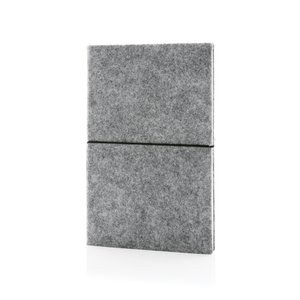 XD Collection P774.47 - A5 softcover filt anteckningsbok GRS certifierad