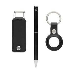 Swiss Peak P820.98 - SP Tula RCS certified rPU 3 piece deluxe gift set