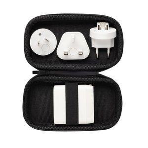 XD Collection P821.02 - TravelCharge Pro RCS rplastisk reseladdare med USB C