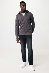 iqoniq T9600 - IQONIQ Abisko hoodie med dragkedja i återvunnen bomull