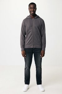 iqoniq T9600 - IQONIQ Abisko hoodie med dragkedja i återvunnen bomull
