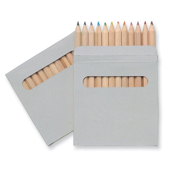 ARCOLOR Set med 12 st träpennor - GiftRetail IT1047