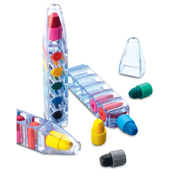 MAGIC Set med 6 vaxkritor - GiftRetail IT1329