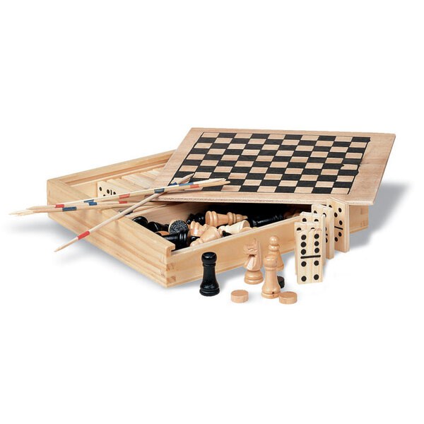 TRIKES Låda med spel - GiftRetail KC2941