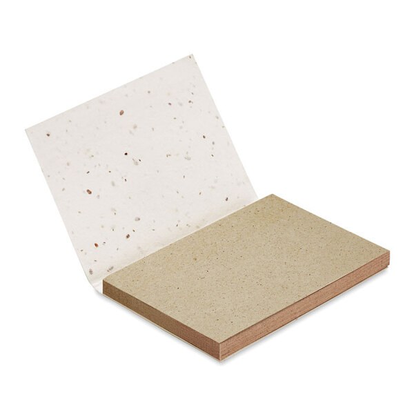 GROW ME Notisar i pappersgräs - GiftRetail MO6234