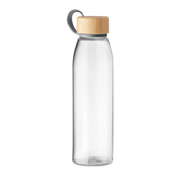 FJORD WHITE Flaska i glas 500ml - GiftRetail MO6246