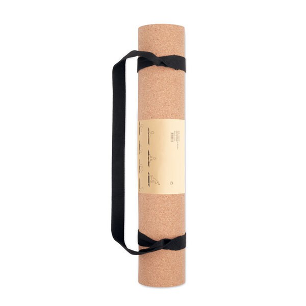 SAVASANA Yogamatta med kork - GiftRetail MO6267