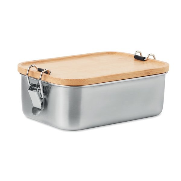 SONABOX Lunchlåda rostfritt bambulock - GiftRetail MO6301