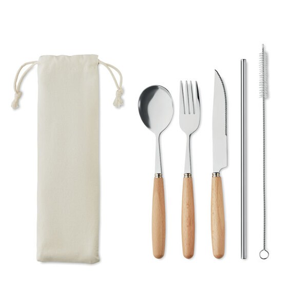 CUSTA SET Bestick i rostfritt stål - GiftRetail MO6336