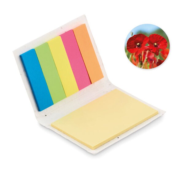VISON SEED Notisar av fröpapper - GiftRetail MO6510