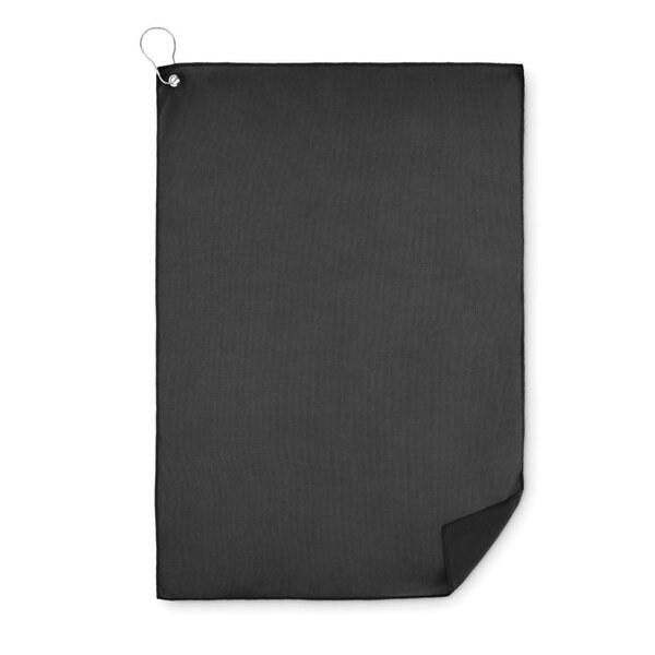 TOWGO RPET-golfhandduk med klips - GiftRetail MO6526