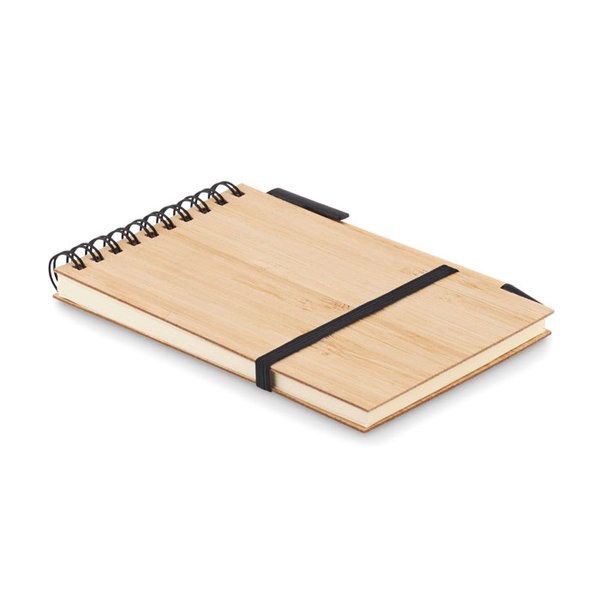 SONORABAM A6 anteckningsblock i bambu - GiftRetail MO6528