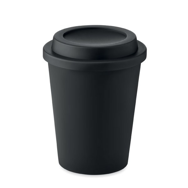 SORA PP mugg dubbelvägg 300 ml - GiftRetail MO6583