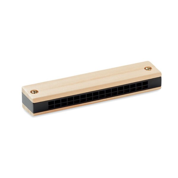 HARMA Elegant Träfinish Munspel i ABS - GiftRetail MO6628