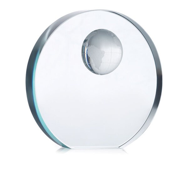 MONDAL Rund trofé i glas - GiftRetail MO7183
