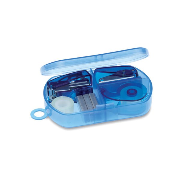 BUROBOX Stationery set in plastic box - GiftRetail MO7623