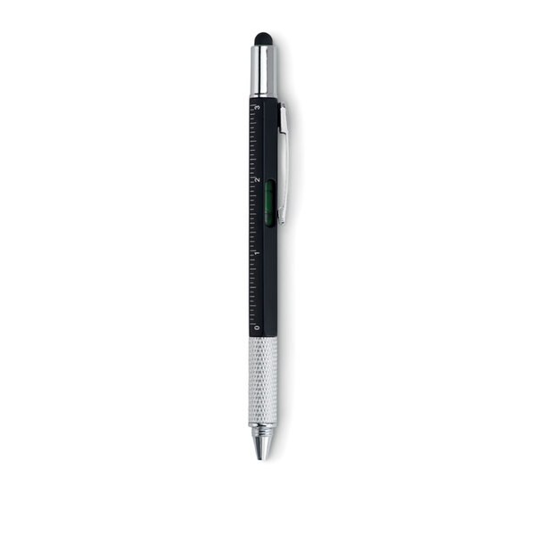 TOOLPEN multipenna med linjal - GiftRetail MO8679