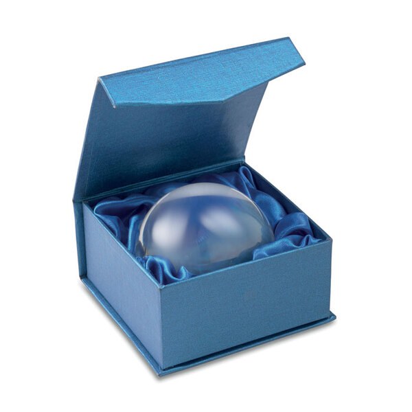 OVALE Elegant Glas Pappersvikt och Förstoringsglas - GiftRetail MO9056