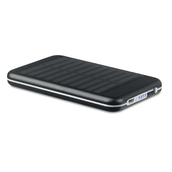 SOLARFLAT 4000 mAH sol Powerbank - GiftRetail MO9075
