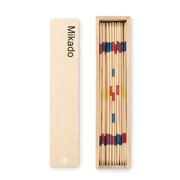 MINI MIKADO Elegant Trä Mikado Set i Trälåda - GiftRetail MO9189